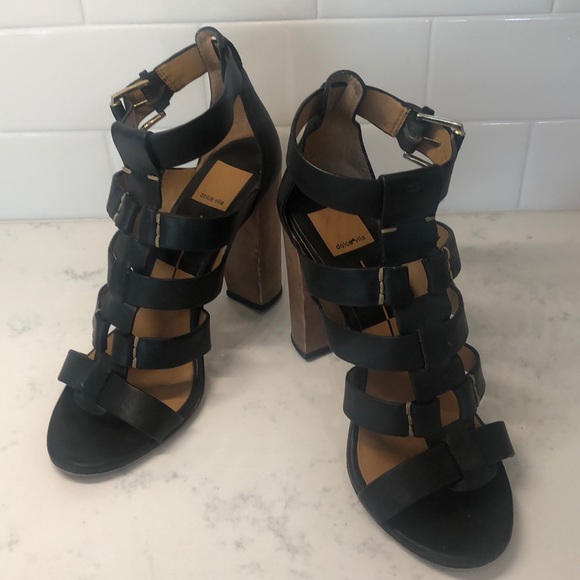 Dolce Vita | Niro Gladiator Caged Heels - Picture 3 of 7